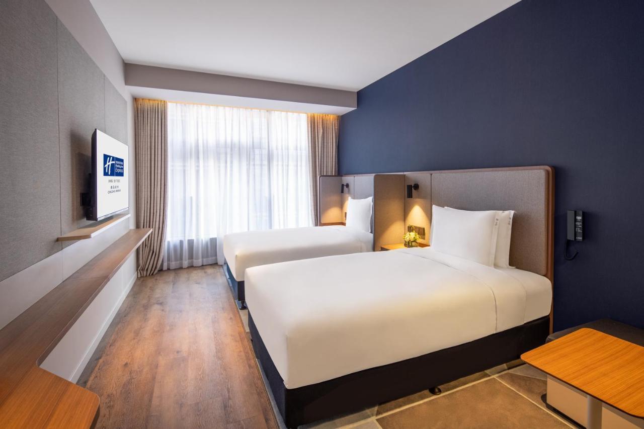 Holiday Inn Express Qingdao Jinshui By Ihg Exterior foto