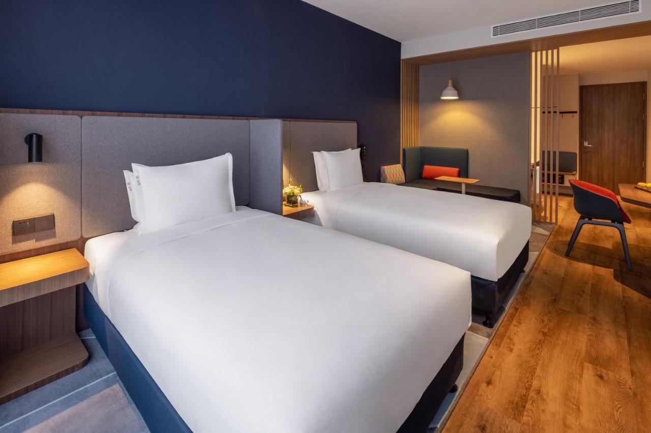 Holiday Inn Express Qingdao Jinshui By Ihg Exterior foto